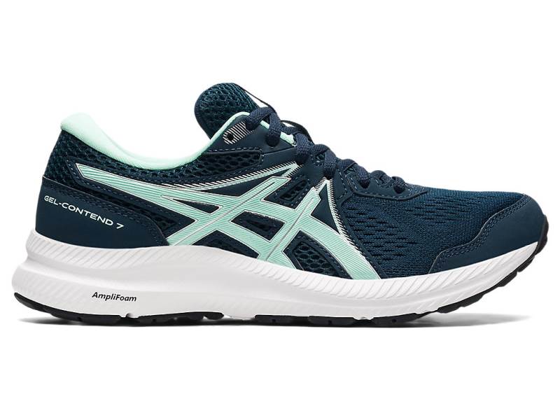 Dámské Běžecké Boty Asics GEL-CONTEND 7 Tmavě Blankyt 59102JRMF